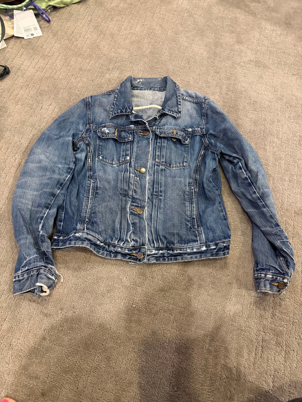 GAP Women’s XL 100% Cotton 1969 Denim Jacket 2009
